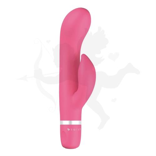 Vibrador con estimulador de clitoris y punto g